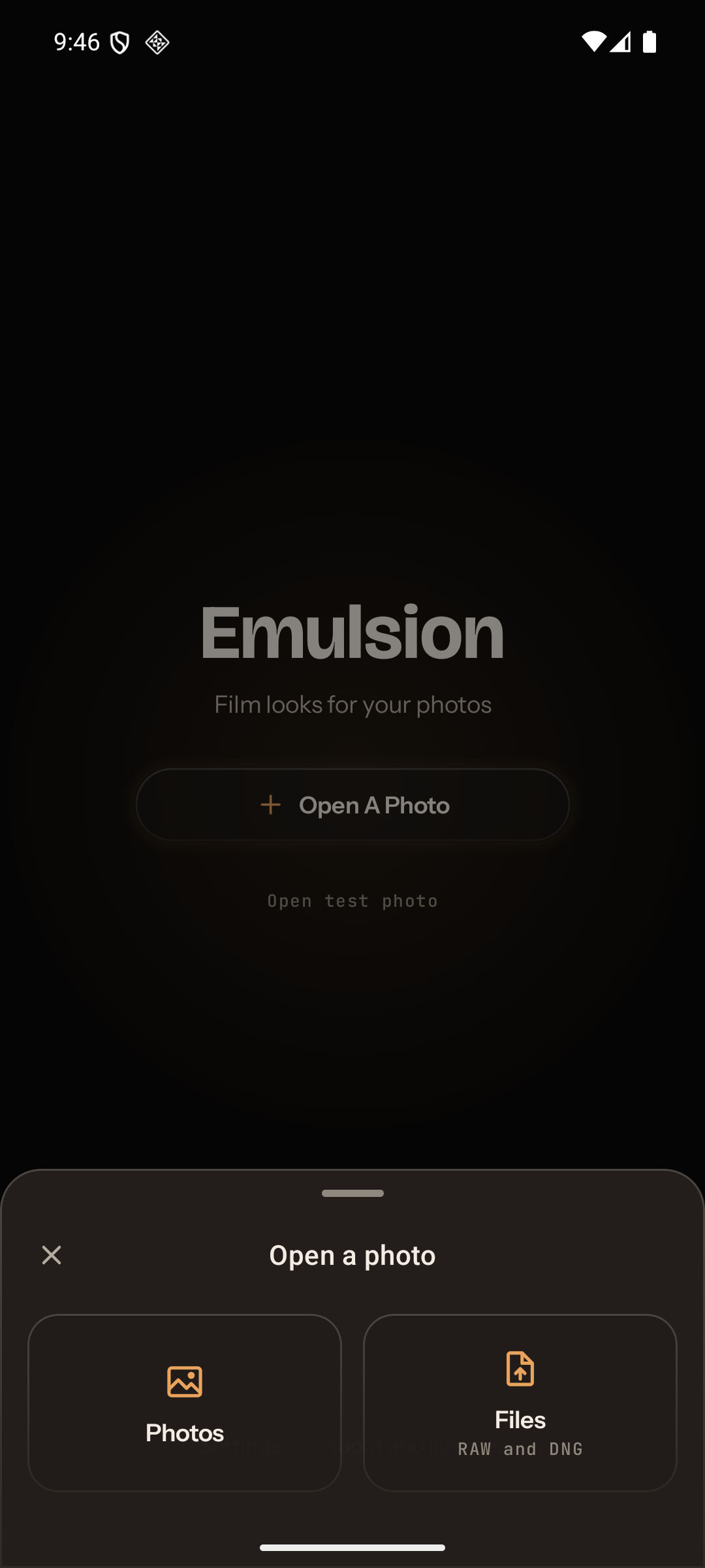 Emulsion export sheet options